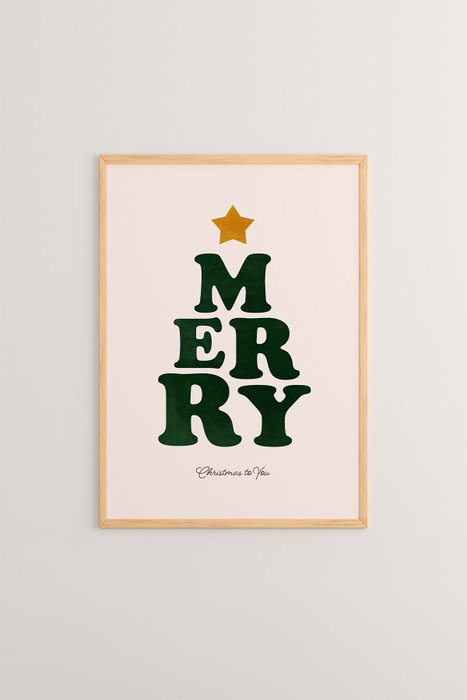 Wallity Nwyearsngmdl44 Pintura Decorativa Enmarcada 33x48cm